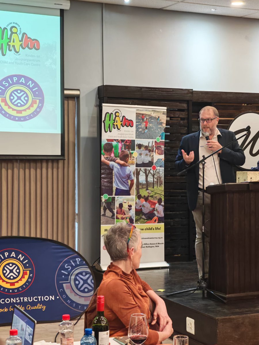Thank you to Huis Andrew Murray for inviting me to join you for a stellar event aimed at raising support for your next residential care project for vulnerable children in the Central Karoo! 🌟

#ChildProtection 
#ForYou