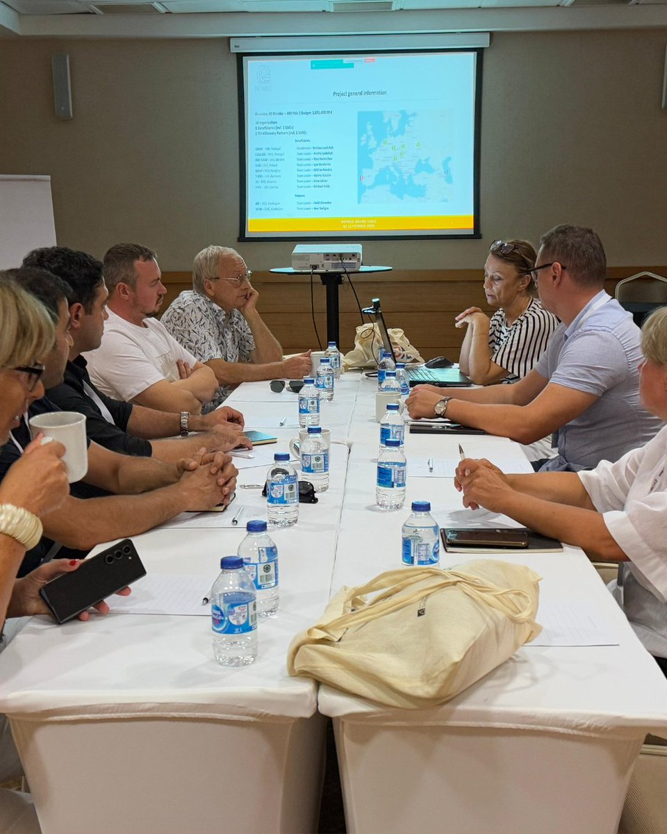 detmedproject23's tweet photo. 📍 On Sept 3, the 2nd DETMED Workshop took place in Ölüdeniz, Turkey 🇹🇷, during the international conference ODAE 2025 – Open Dialog in Applied Engineering.

Read more in our website's media section: https://t.co/coQUFGzIe3 https://t.co/5mARoTss16
