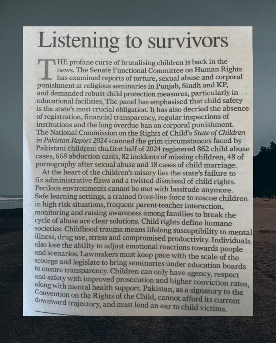 NCRC is excited to share that our State of the Children in Pakistan Report 2024 has been featured in Dawn.                                                                                                                                                     <a href="/UNICEF_Pakistan/">UNICEF Pakistan</a>