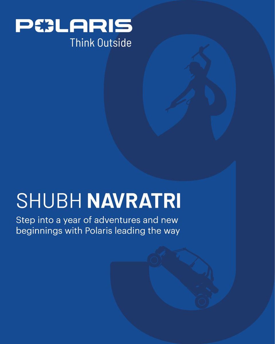 Polaris India wishes you a very happy Navratri
-
#navratri #happynavratri #festival  #festivals #festivalvibes #adventure #polaris #polarisindia
