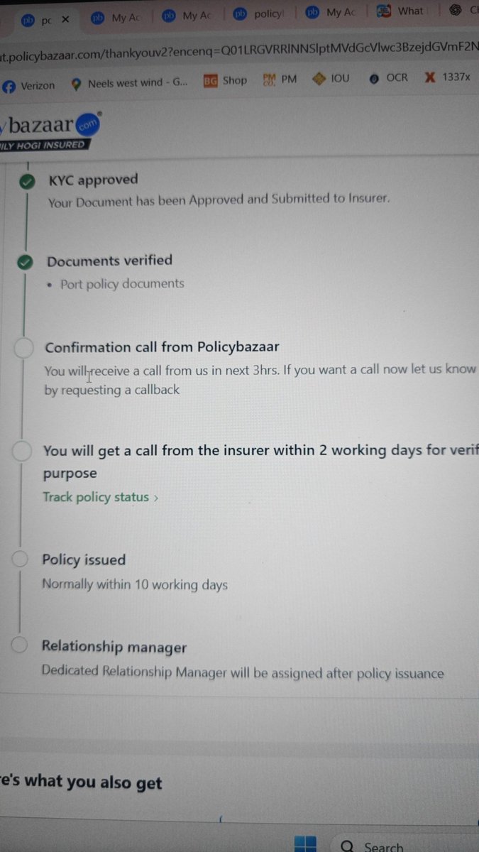 SocMedia_Addict's tweet photo. @policybazaar It's Been More Than 45 Days Now We Haven't Received The Policy Documents Nor Any Confirmation Call From @ICICILombard For The Below Policies 
Policy No: 100013618500 
Policy No: 100013619600 https://t.co/vPLFcApj8K