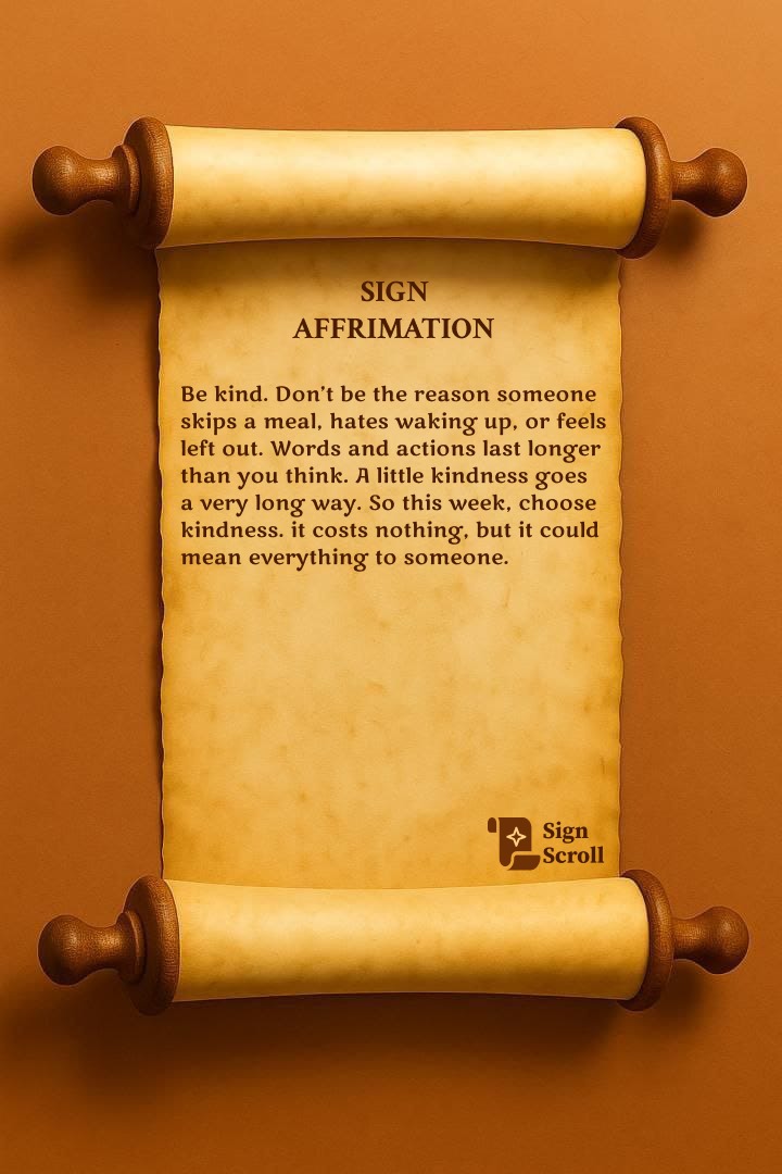 SigM and happy new week!

Be kind.