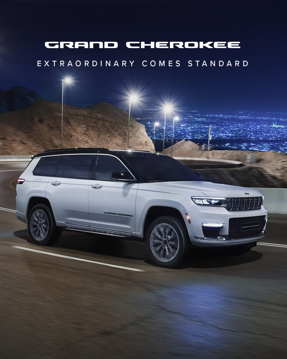 شوف النجوم بشكل مختلف مع جراند شيروكي!
#جراند_شيروكي  #بترومين #جيب

See the stars differently with the Grand cherokee ✨
#Grand_cherokee  #Petromin #Jeep