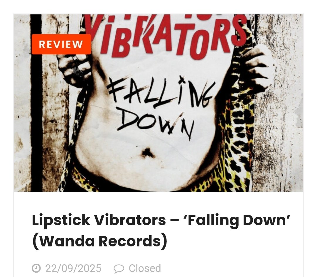 rpmonline.co.uk/?p=27068 #lipstickvibrators on #wandarecords check out the review on rpmonline.co.uk