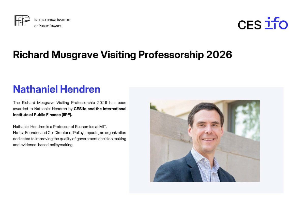 IIPF - International Institute of Public Finance tweet media