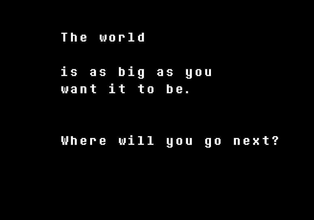 And i took that personally.