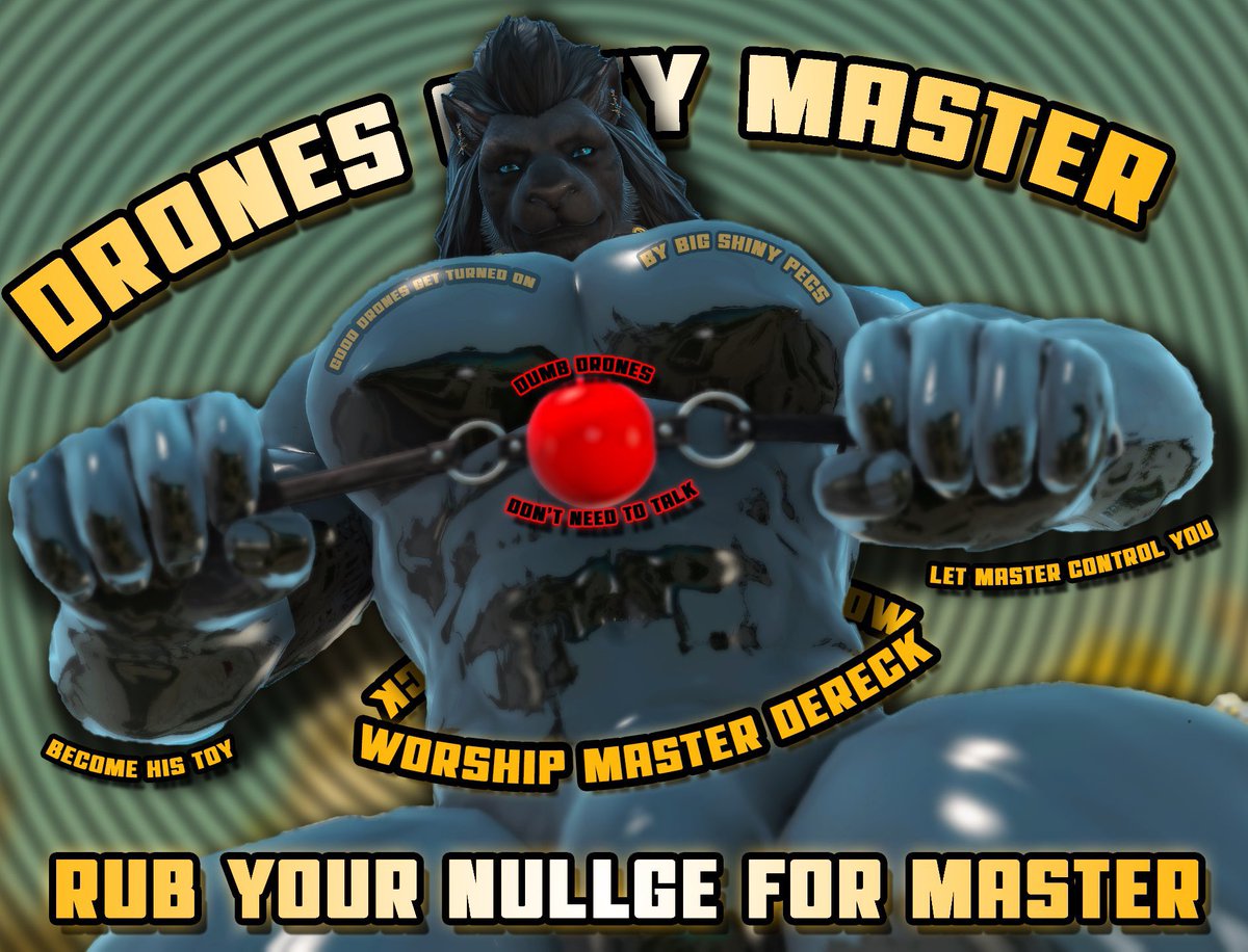 A new Drone has joined the horde.
<a href="/WATERDEEPGOONER/">𝓖𝓪𝓵𝓮 * .✧*°࿐</a> has made this wonder edit for yall. To remind you all of what’s most important. I do hope the Drones enjoy this and many more to come. 
#LatexFur #Hrothgar #gposensfw