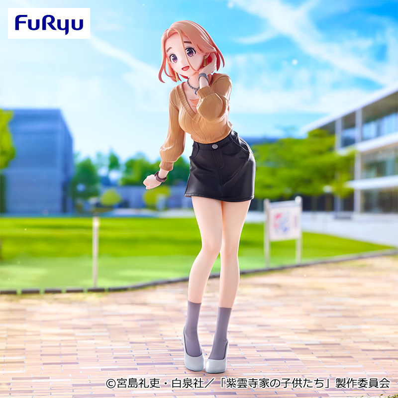 FURYU_prize's tweet image. ＼#フリュープライズ新着情報／

TVアニメ「#紫雲寺家の子供たち」より
紫雲寺家の長女・万里のフィギュアが初登場✨

🧡Trio-Try-iT Figureー紫雲寺万里ー🧡

理想のお姉さん・万里のフィギュアは
10月中旬より順次展開🌈
詳細はコチラ➡f-ch.jp/TTT_x

#Trio_Try_iT #フリュープライズ