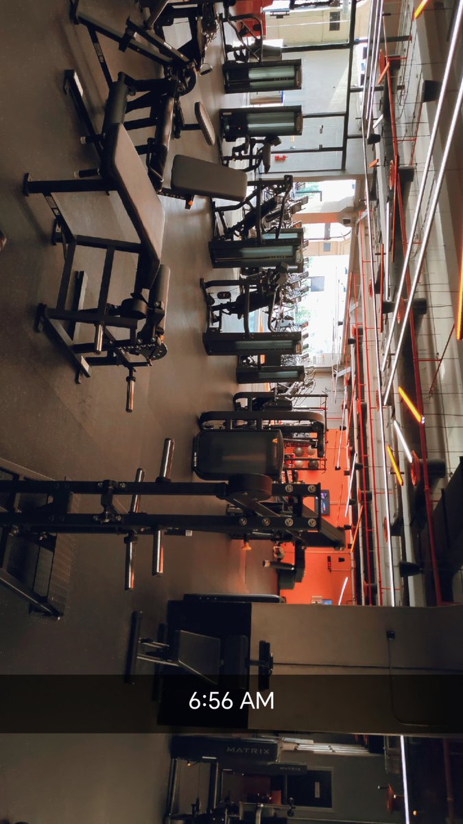 GYM at the morning has a different flavor....