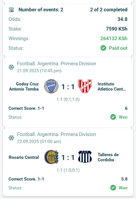 SUREJIM1's tweet image. BOOOOOOOOOOOOOOM 💥 
WON 🥳✅✅✅✅✅✅

Draws 2/2 🔥 WON ✅✅✅

Score score 2/2 WON ✅✅

RETWEET &amp;amp; PASTE ✅