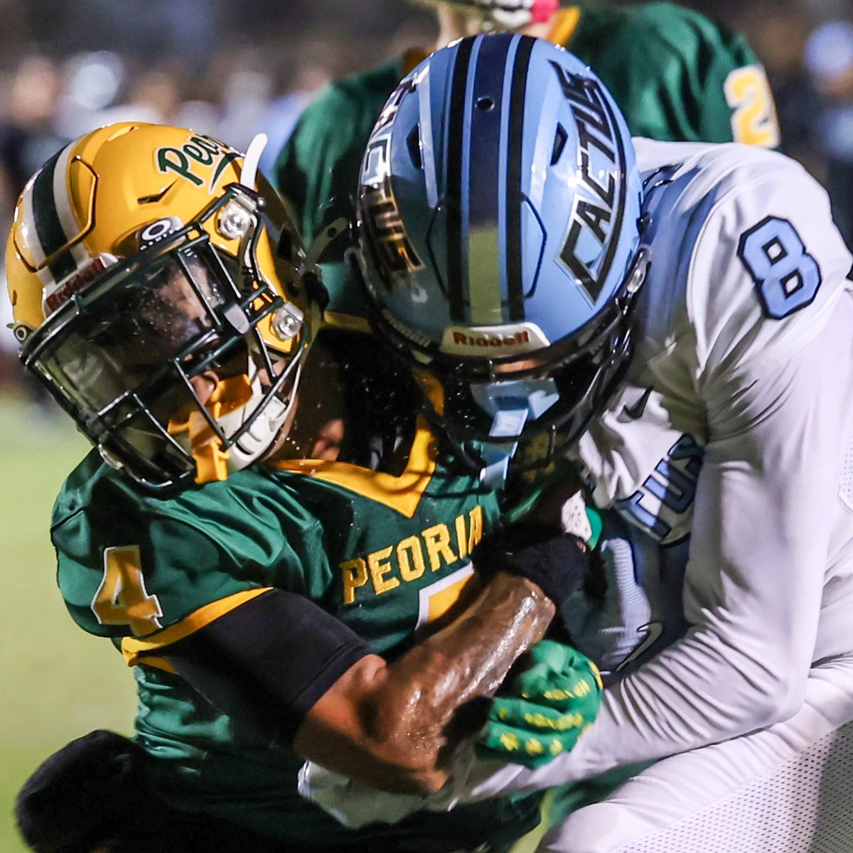 Ed Russell Photog (@edrussellphotog) on Twitter photo Goal line collision on a TD reception for <a href="/Jah_von6/">Jahvon Clemens</a> Knocked the sweat out of him. Big game: 4 rec. for 106 and this TD. <a href="/CHSCobraFB/">Cactus Football</a> <a href="/CrosslandMason9/">Mason Crossland</a> <a href="/BrianBelles3/">Brian Belles</a> <a href="/RileyKelton06/">Riley Kelton</a> Goal line collision on a TD reception for <a href="/Jah_von6/">Jahvon Clemens</a> Knocked the sweat out of him. Big game: 4 rec. for 106 and this TD. <a href="/CHSCobraFB/">Cactus Football</a> <a href="/CrosslandMason9/">Mason Crossland</a> <a href="/BrianBelles3/">Brian Belles</a> <a href="/RileyKelton06/">Riley Kelton</a>
