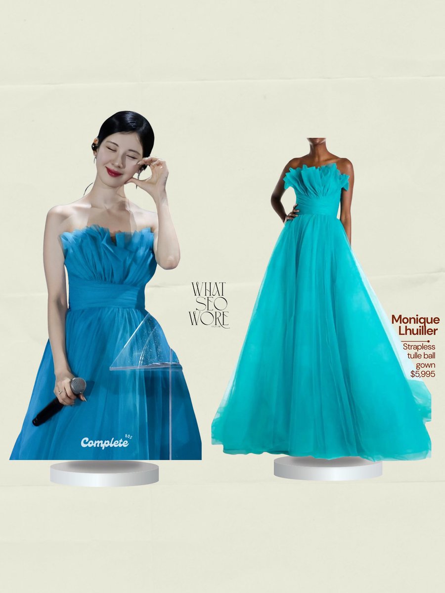 • Monique Lhuiller | Strapless Tulle Ball Gown, $5,995.

250920 Seohyun for The Fact Music Awards 2025 

#whatseowore #서현 #seohyun