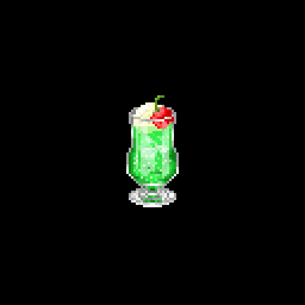 クリームソーダ

#ドット絵
#pixelart
