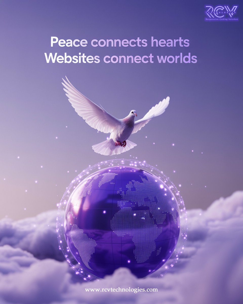 rcvtechno's tweet image. 𝐏𝐞𝐚𝐜𝐞 is the language of hearts 💜
𝐖𝐞𝐛𝐬𝐢𝐭𝐞𝐬 are the language of worlds 🌍
𝐀𝐭 𝐑𝐂𝐕 𝐓𝐞𝐜𝐡𝐧𝐨𝐥𝐨𝐠𝐢𝐞𝐬, we connect both.

#PeaceDay #RiseWithRCV #RCVTechnologies #WebsiteDesign #WebDevelopment #TechForGood #GlobalConnections #Technology #InternationalPeaceDay