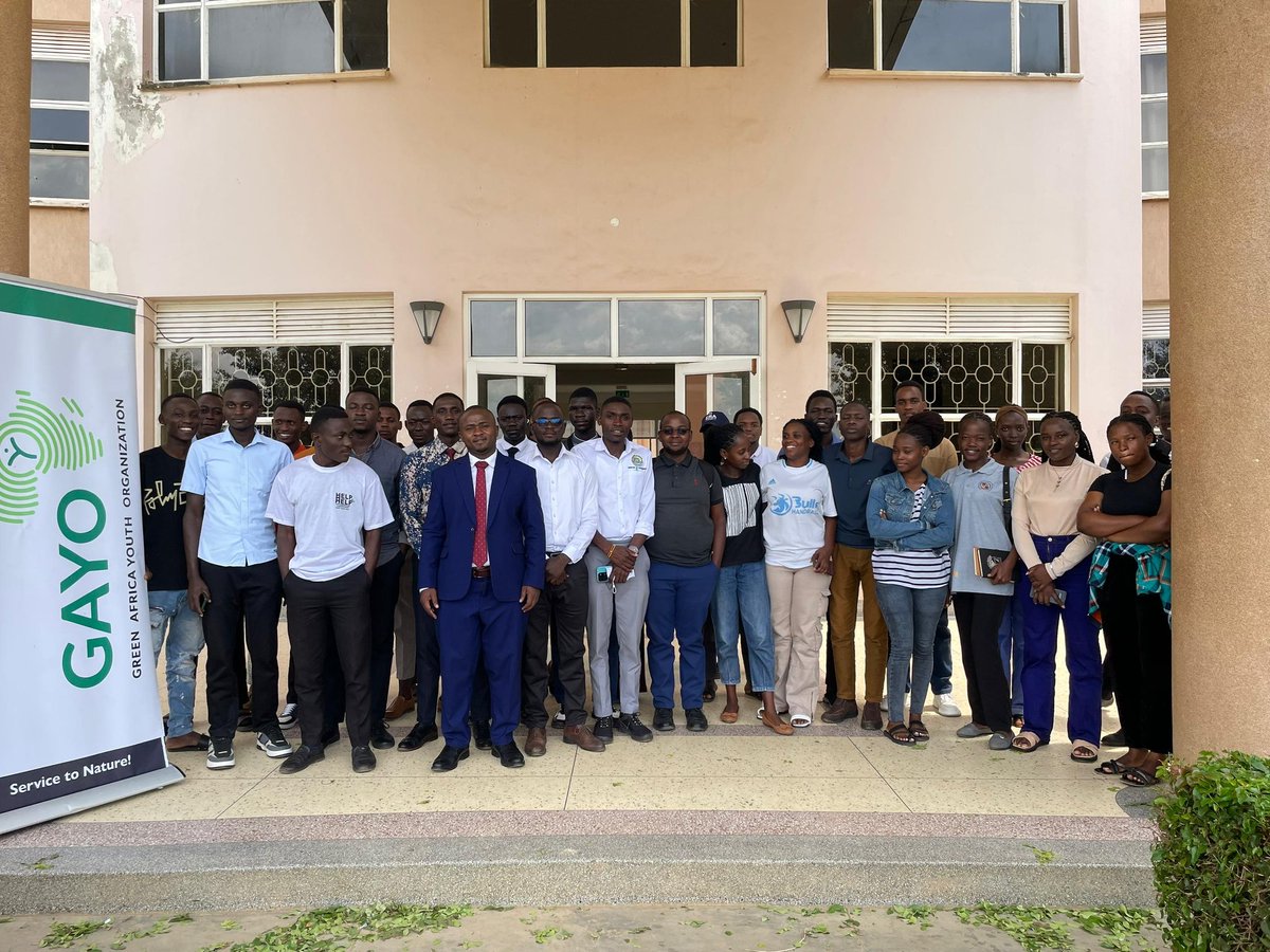 GayoUganda's tweet image. Over the last weekend, the Green Skills Public Lecture made a stop at @MbararaUST, engaging students in conversations on sustainability, #greenjobs, and entrepreneurship opportunities.

#MUST #GreenSkills #GreenJobs