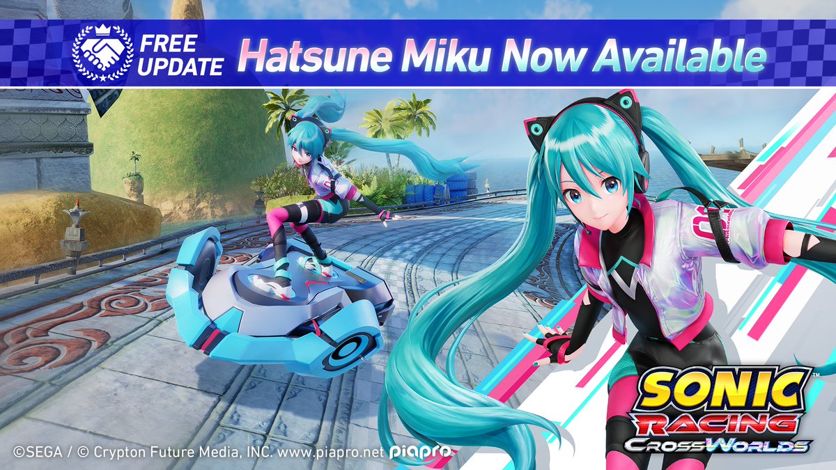 Sonic Racing: CrossWorlds tweet media