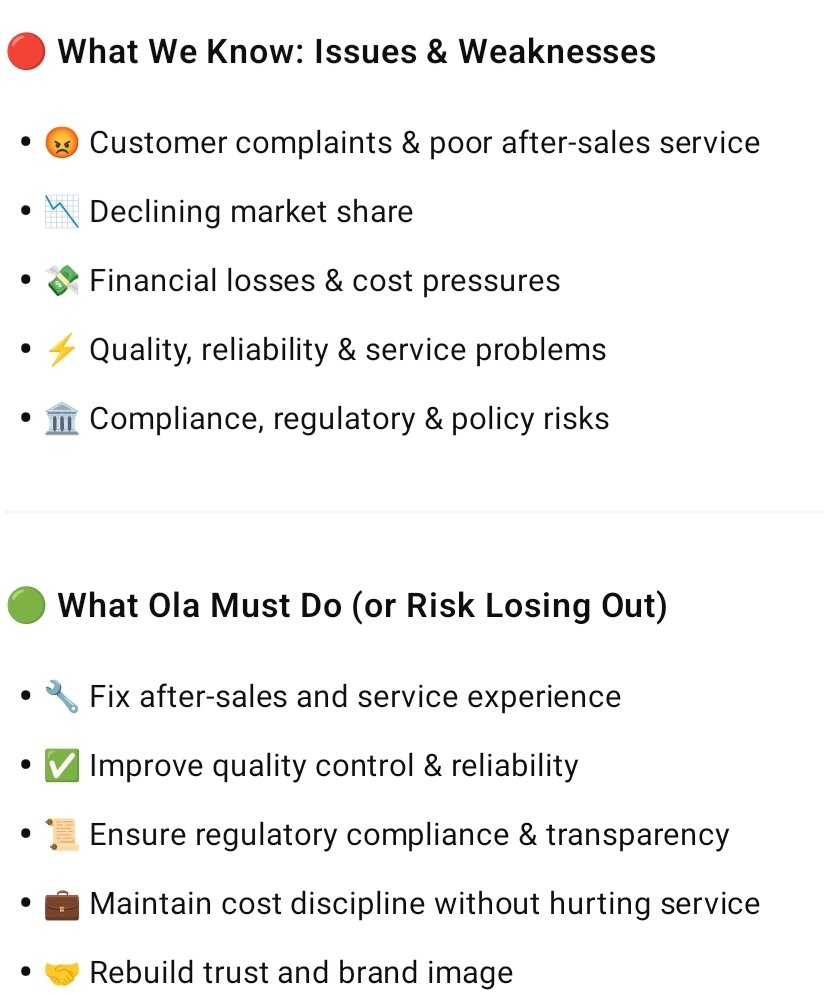 MKrishna2649's tweet photo. @grok @bhash @OlaEV_Support @OlaOwnersClub @OlaElectric @jagograhakjago Hey @grok @bhash @OlaElectric @OlaEV_Support @OlaOwnersClub these are the views of @OpenAI's @ChatGPTapp @ChatGPTGoneWild @jagograhakjago .This is the 3rd and worst experience since my S1X+ delivery in Jan2024. Lost 1 lakh but more mental peace. Who's gonna punish #olaelectric ? https://t.co/HhOsPseugh