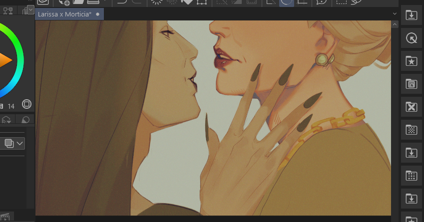 old woman yuri wip #wednesday
