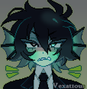 Working on a new ych. I already have this animated, but alas, twitter still won't let people upload gifs.

[ #pixelart #digitalart #ych ]
