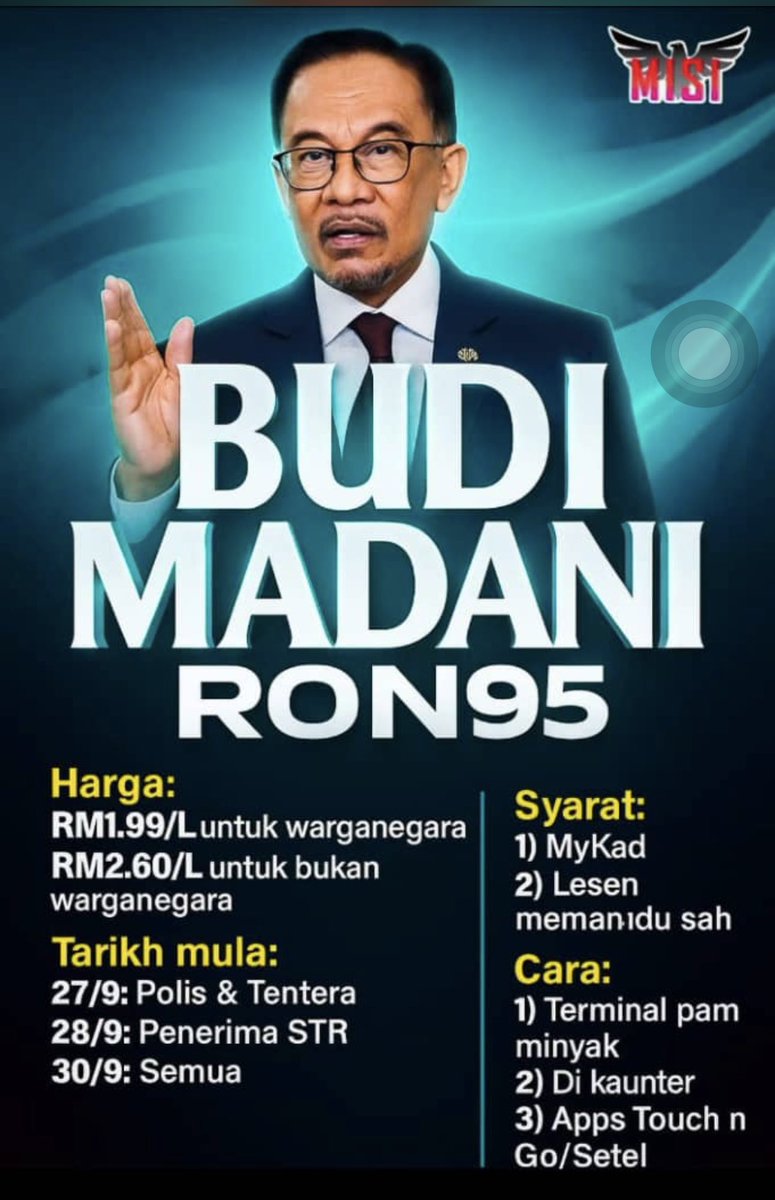 farahanannn's tweet photo. Jom jadi pengguna Setel di stesen PETRONAS – aplikasi e-pembayaran petrol pertama di Malaysia! Isi minyak lebih mudah dengan Budi Madani RON95: Subsidi Bersasar, lengkapkan e-KYC, belanja RM30 &amp; guna code promo: c-j1198a untuk nikmati Cashback RM5! https://t.co/FoFRlCGcRE