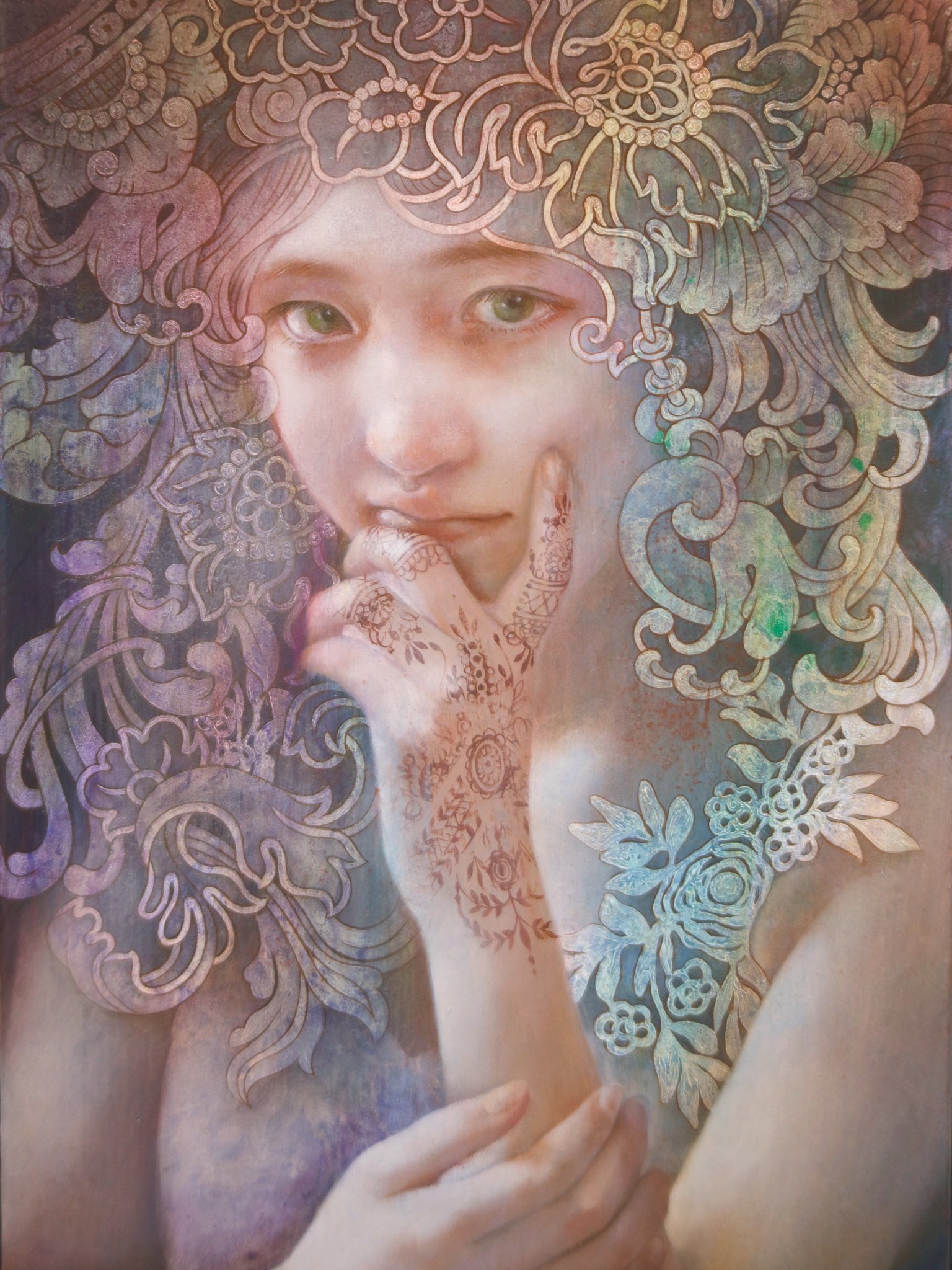 オレリーマティゴ アート 貴重　エイチピーデコ　オレリーマチゴ　写真　絵画 風 Satelites ART LAB. | 