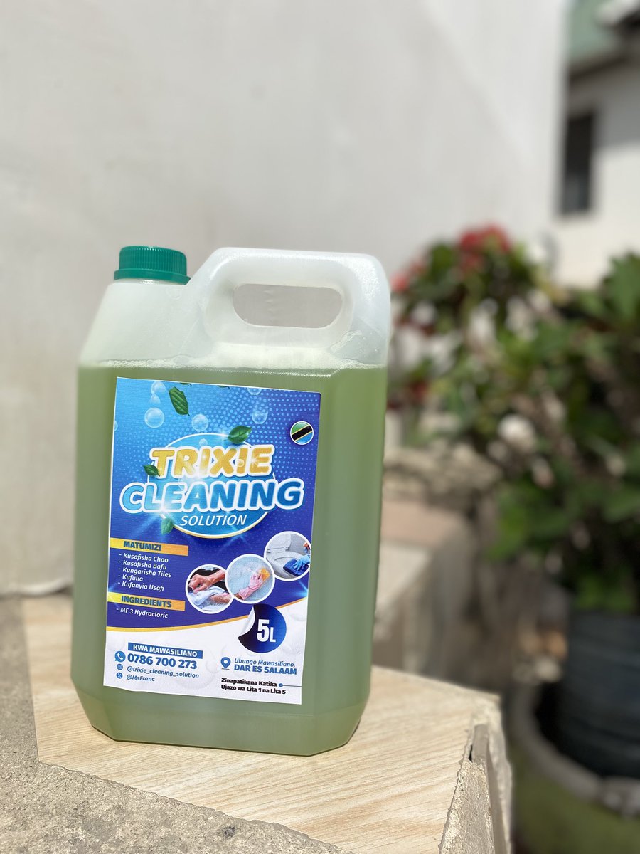 Fresh start, Fresh energy ….tuanze week yetu bila  uchafu, bila stress✨

Price:   12000 (12k) 5 Ltrs

Location📍:Ubungo Mawasiliano

Contact☎️: 0786700273

Delivery 🚚: Tunafanya kwa gharama za mteja

Kindly Repost🙏🏽