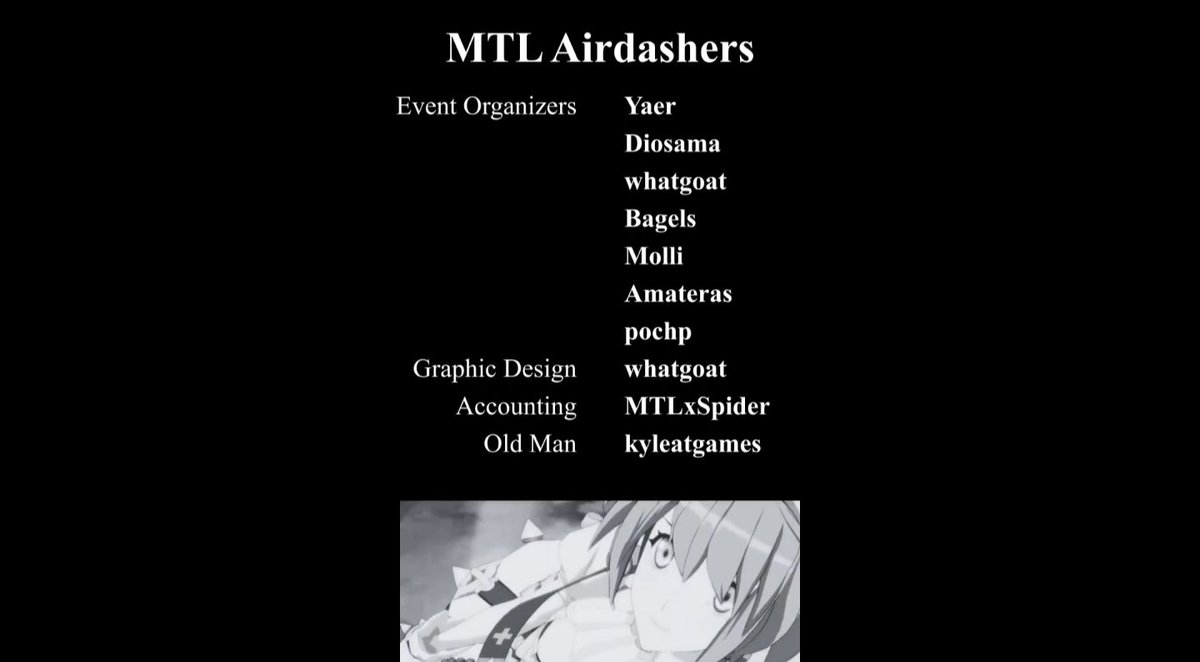 Omg I'm in the umad credits