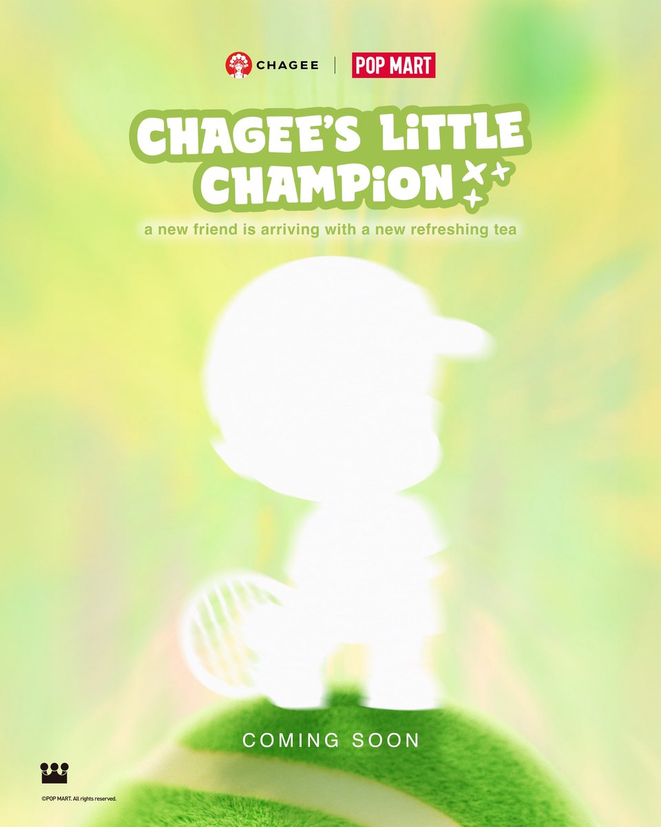 A new little champion full of energy and positivity is on his way - and he's bringing a refreshing new CHAGEE tea to share! 🌟🎾

Who is he and what is he bringing? 👀

#CHAGEE #CHAGEEMY #CHAGEETOGETHER