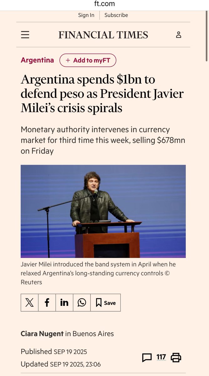 SAsekome's tweet image. Dear Alhaji @atiku, 

I bring you greetings from your dearly Beloved President Javier Milei &amp;amp; Argentina. 

Thank God you are not in a position to make or advise Nigeria on Economic decisions right now.

Happy New Week, Alhaji 😁

#ThrowbackMonday #TBM