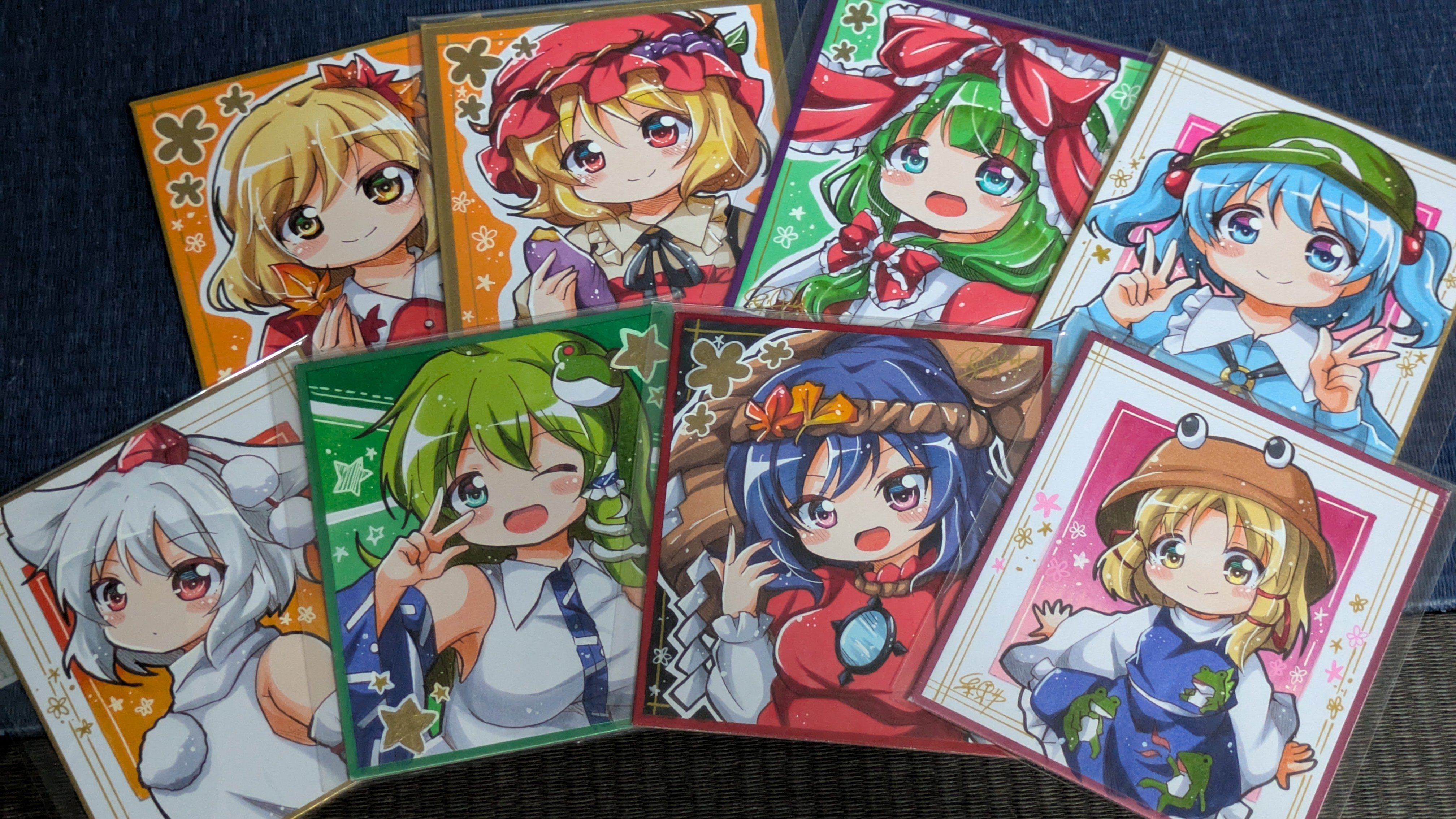 暁Records 紅楼夢＆秋季例大祭　8点セット 東方紅楼夢 博麗神社秋季例大祭】SCARLET / Melodious Maple XFD