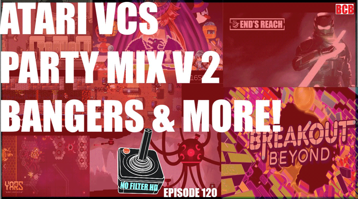 ballistikcoffee's tweet photo. MON 9/22 on #BCB! A brand spankin new ep of #NoFilterHD! It's #AtariVCS #PartyMix Vol 2! Feat: #EndsReach, #YarsRecharged, #BreakoutBeyond, #GravitarRecharged, #Wyvia & More! It's my "#Bangers & More" ep! 7p MT! Don't miss it! @atari #Gaming #VCS Link: https://t.co/JmAAo914Ov https://t.co/kXwUy2pMLn