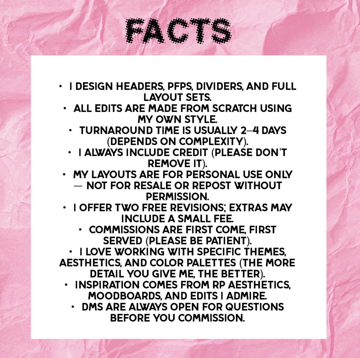 #๐๐๐๐๐๐๐๐๐๐๐แฅซแญก ๏ผCOMMISSIONS OPEN tweet media