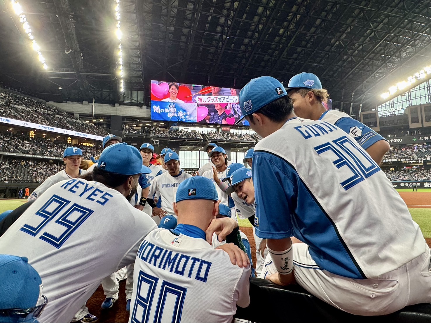 北海道日本ハムファイターズ # 99 フランミル・レイエス ホーム