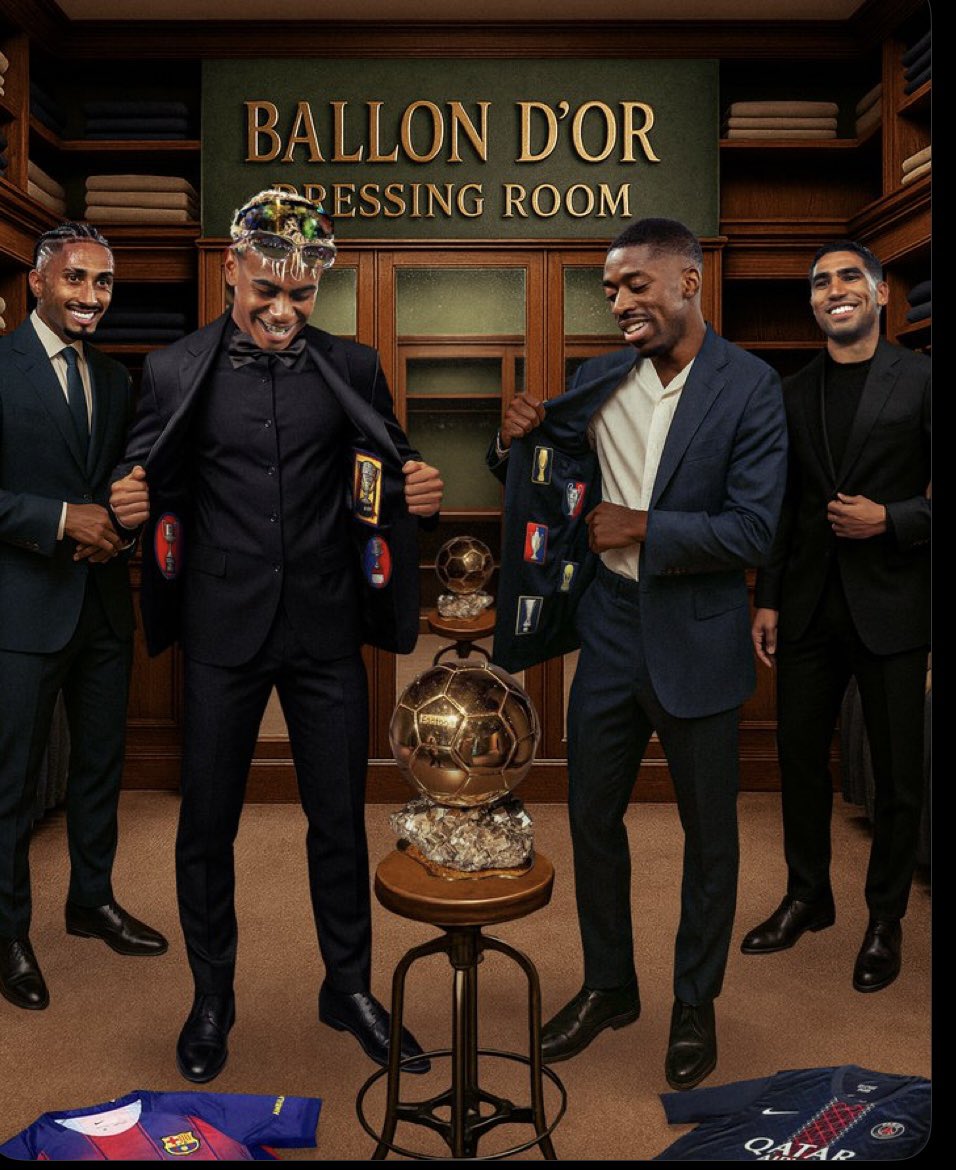 ChritianMoise's tweet image. Who have the ballon d’or