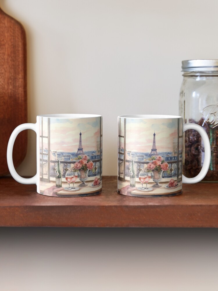 Dream of Paris while you enjoy your morning coffee.

'Impressionism De La Paris France Et Un Joyeux Moment.' A happy moment in Paris France with an impressionistic style.

#mugs #giftidea #paris #impressionism #art 

redbubble.com/i/mug/Impressi…
