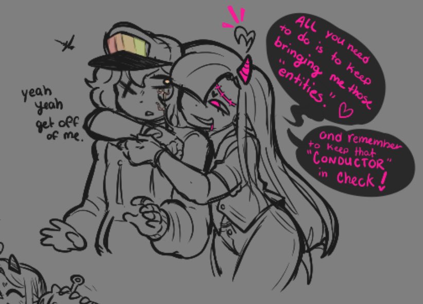 Drew this a while back but um yeah I love my ocs and I want to ramble about them a lot :(