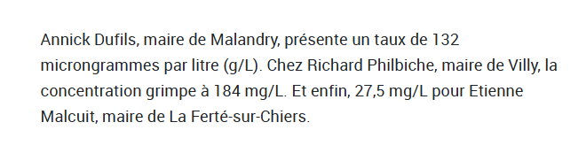 Les PFAS, c'est compliqué.
Microngramme (?), mg, g, à l'Ardennais ils n'y comprennent que couic.

Du coup pour les aider, on a fait un grand dossier.