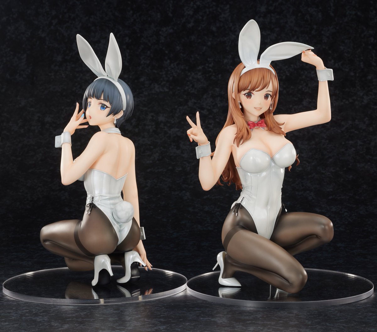 こちらバニー赤織先輩とバニー桐東先輩の彩色サンプルになります!続報をお楽しみに! 