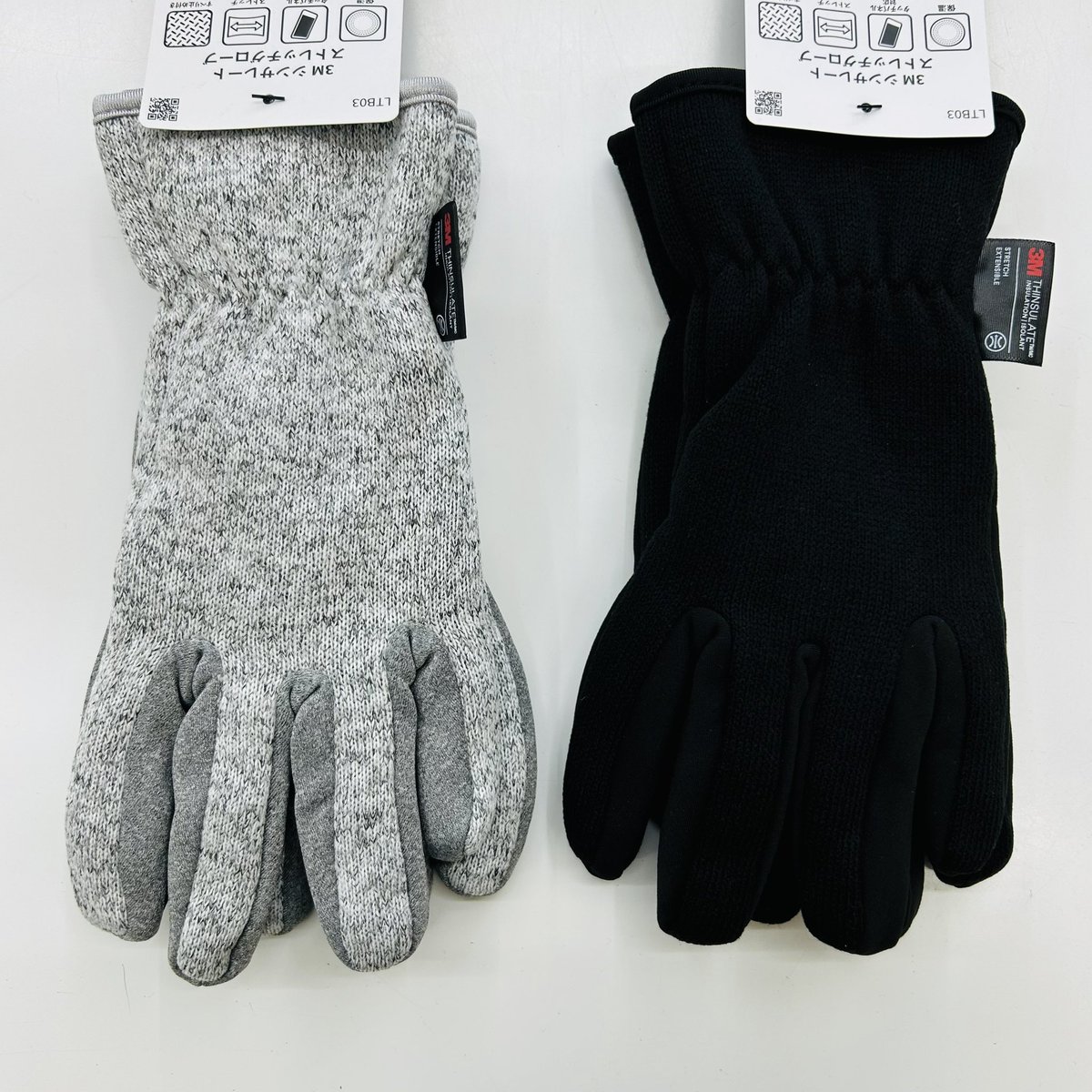 3M　Thinsulate　灰色手袋 3M Thinsulate 灰色手袋 【公式通販】
