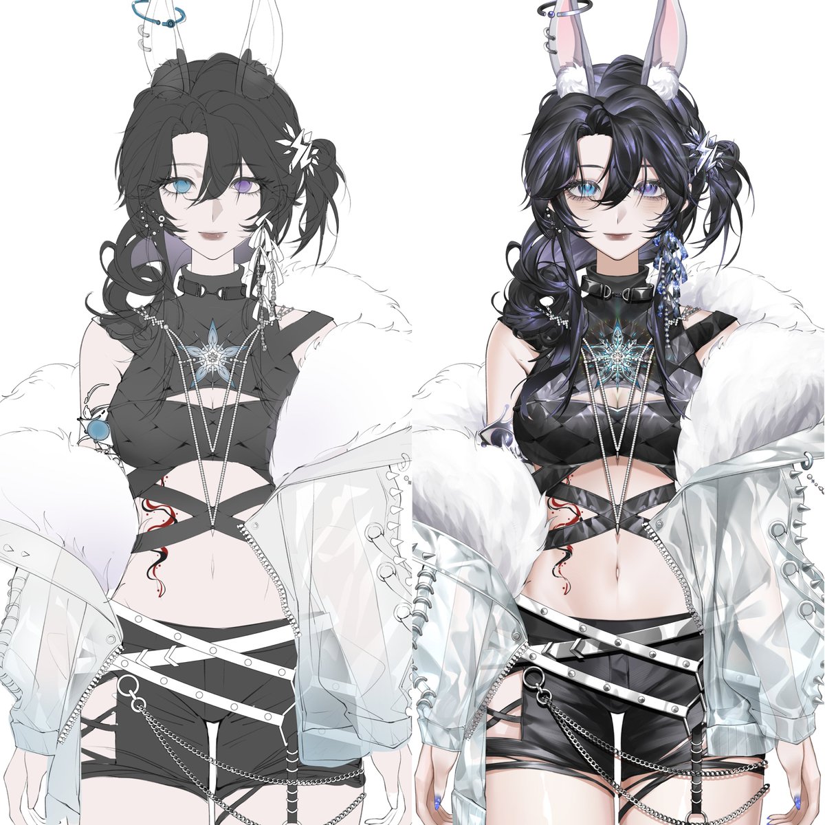 YsaiLLL's tweet photo. 🖤🖤
#artwork #Live2D #Vtuber #Live2dcommissions #OC https://t.co/WZPaeVmvkE