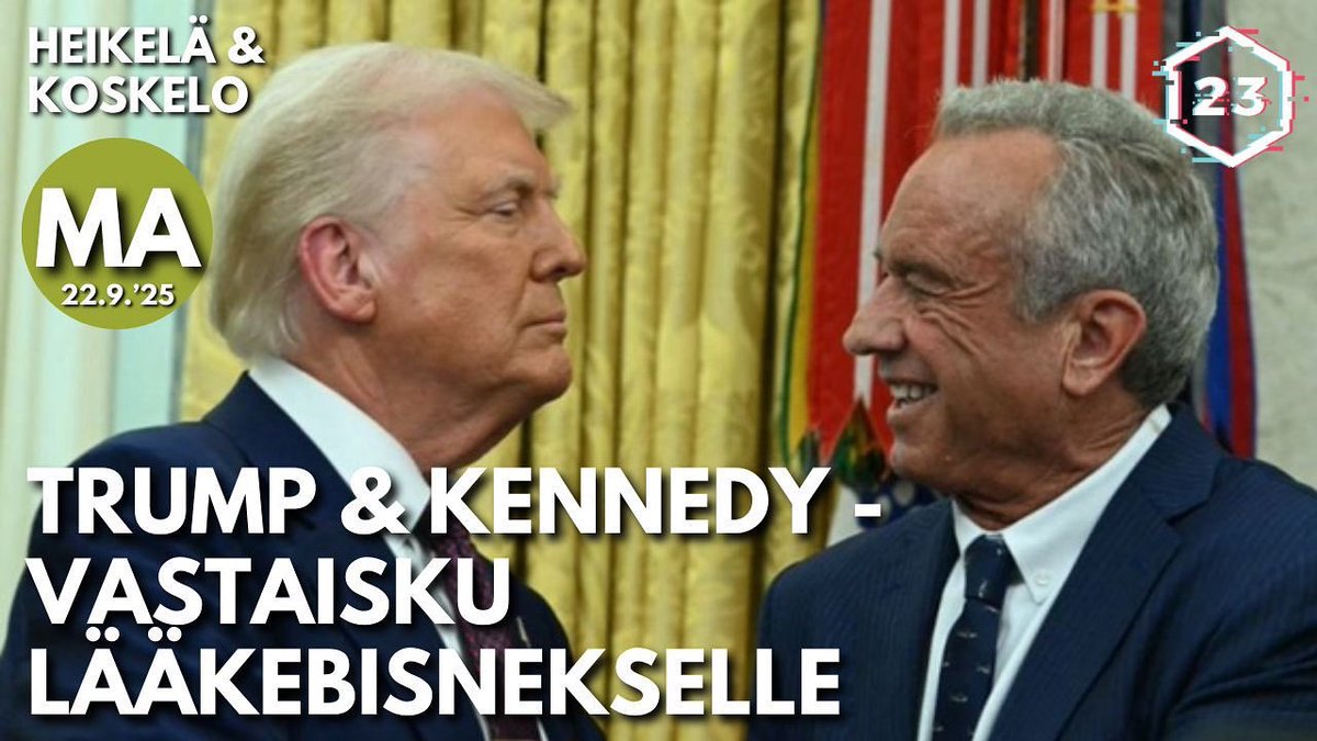 Sairausteollisuus paniikissa - Trump hyökkää 🚨 m.youtube.com/watch?v=-U45xh…

Hyökkäystä johtaa Robert F. Kennedy, joka haluaa murtaa lääkejättien ja pikaruokateollisuuden kuristusotteen sairastuneesta kansasta. 💥🇺🇸🍟 🪓