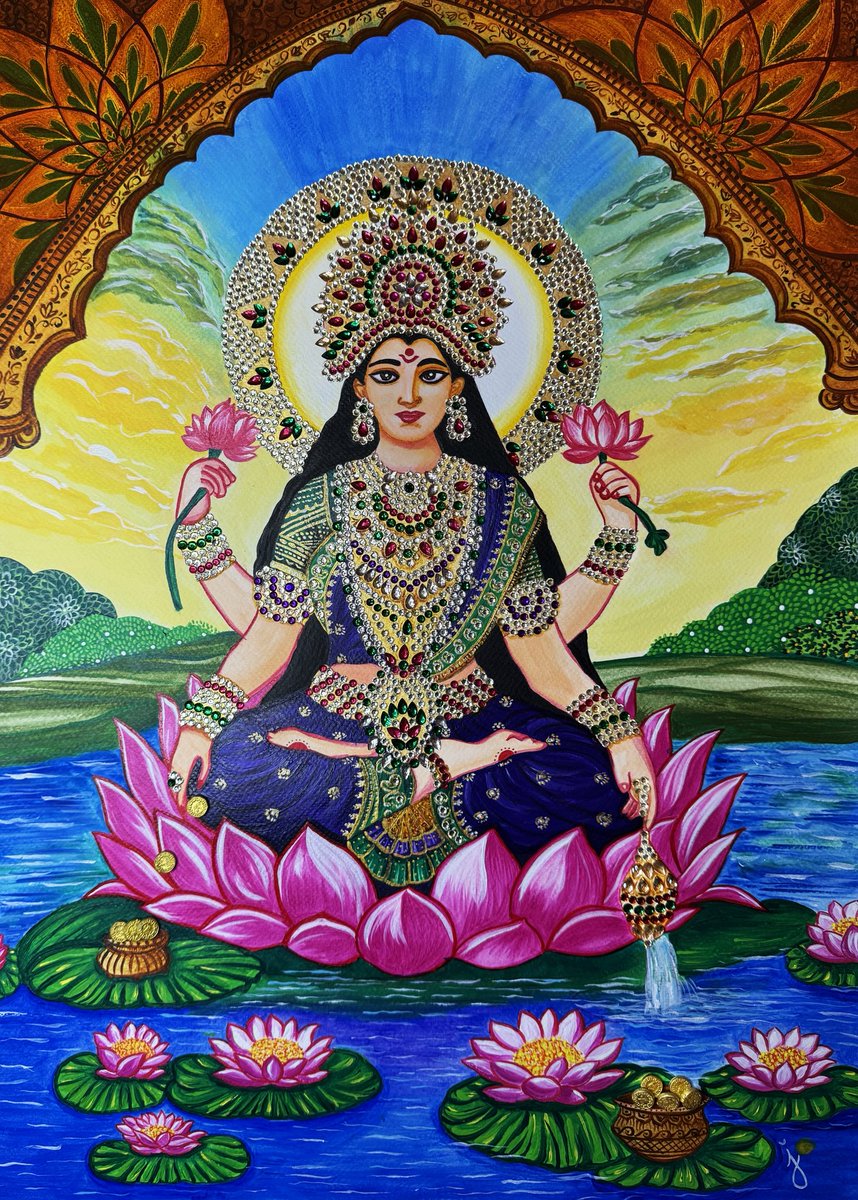 Happy Navratri everyone 🙏🪷

Mahalakshmi: The Goddess of Abundance 🙏🪷
The radiant goddess of abundance, grace, and eternal prosperity, whose presence turns every prayer into blessings and every home into a temple.

foundation.app/mint/eth/0x4e5…