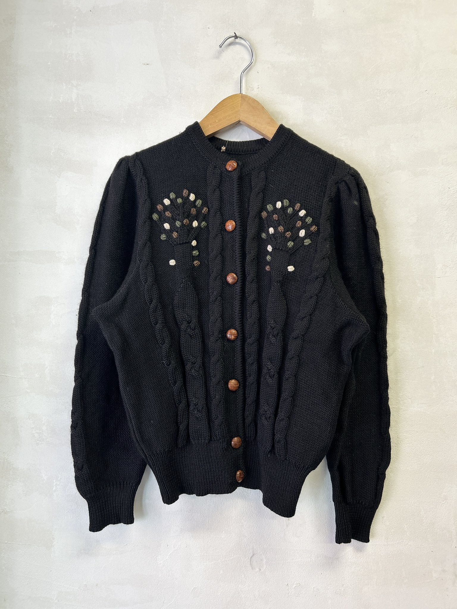 ❤️25新作 新品 ♡ Sandro 黒ベロアニットカーディガン♡　596 ❤️人気新作 ♡ Sandro ブラウンニットカーディガン 新品♡ 532