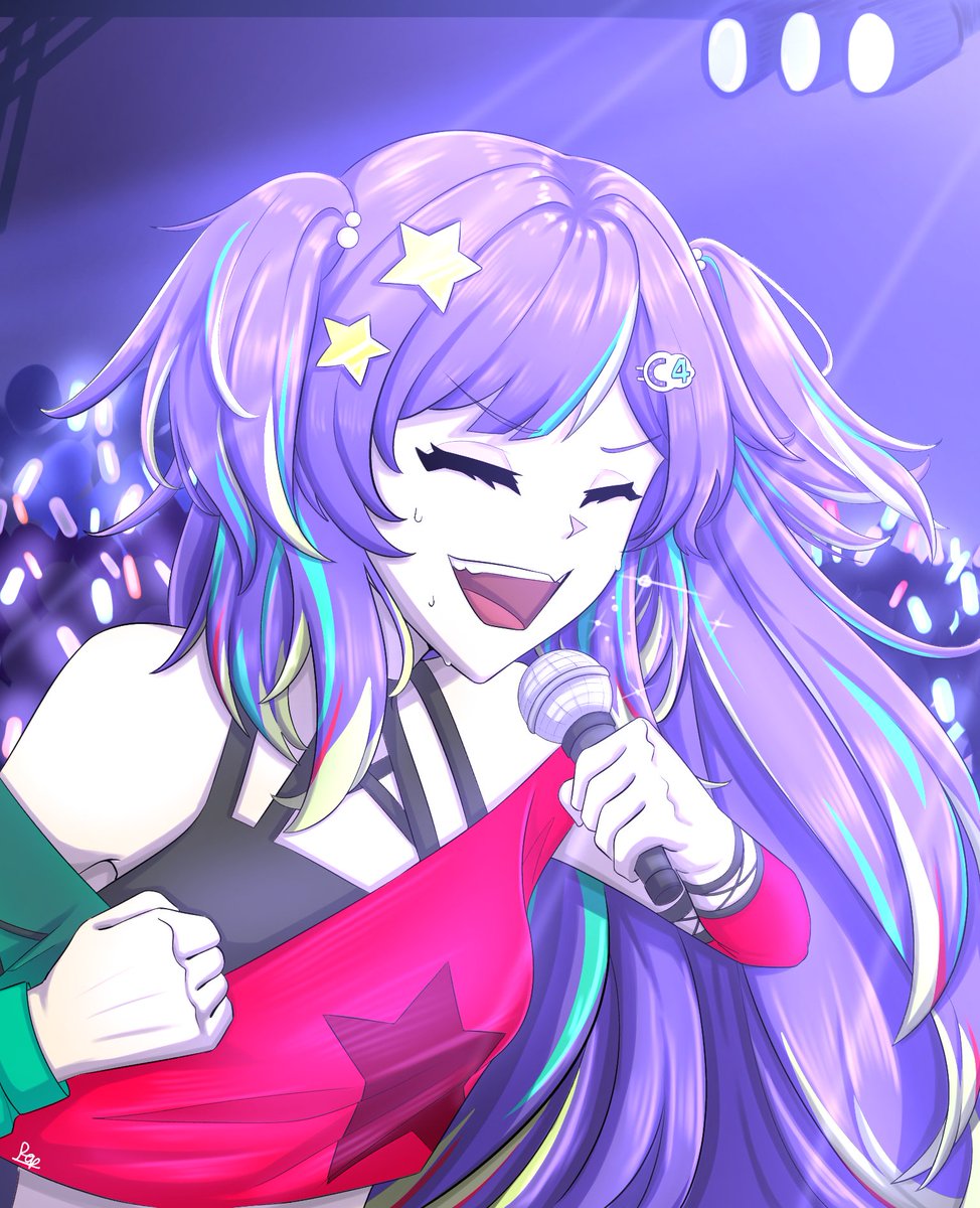 Keep on rocking <a href="/MokaRoki_/">Møka Røki 🎧🫟【C4TALYST】</a>!!

#Mokacrylic 💜