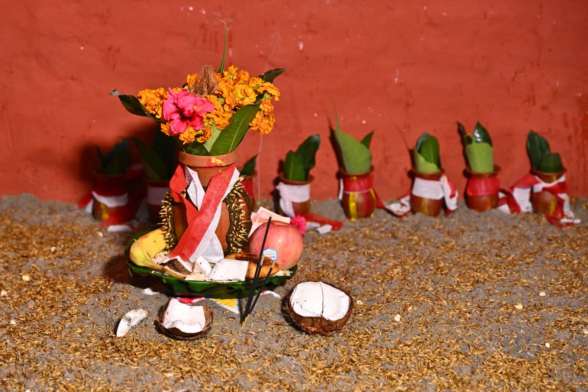 nepaltourismb's tweet image. Ghatasthapana celebrations at the Dashain Ghar, Nasal Chowk, Hanuman Dhoka, #Basantapur. 🌿✨ #Dashain #NepalNOW

📸: Susheel Shrestha 

#Nepal #LifetimeExperiences #LandofFestivals #VisitNepal #NepalTourismBoard