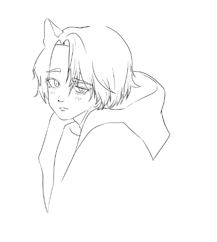 GuideLosers's tweet photo. Sketch and lineart wip https://t.co/HpMvGYAcX0
