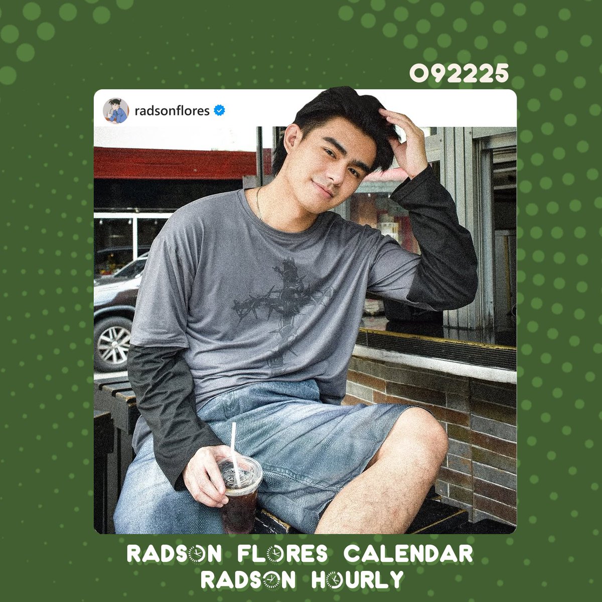 [09-22-2025]
Our model today. Suuuper handsome ☺️

#RadsonFlores
#RadsonHourly | #RadsonKISMET
#RadsonFloresCalendar
📸 Radson Flores IG