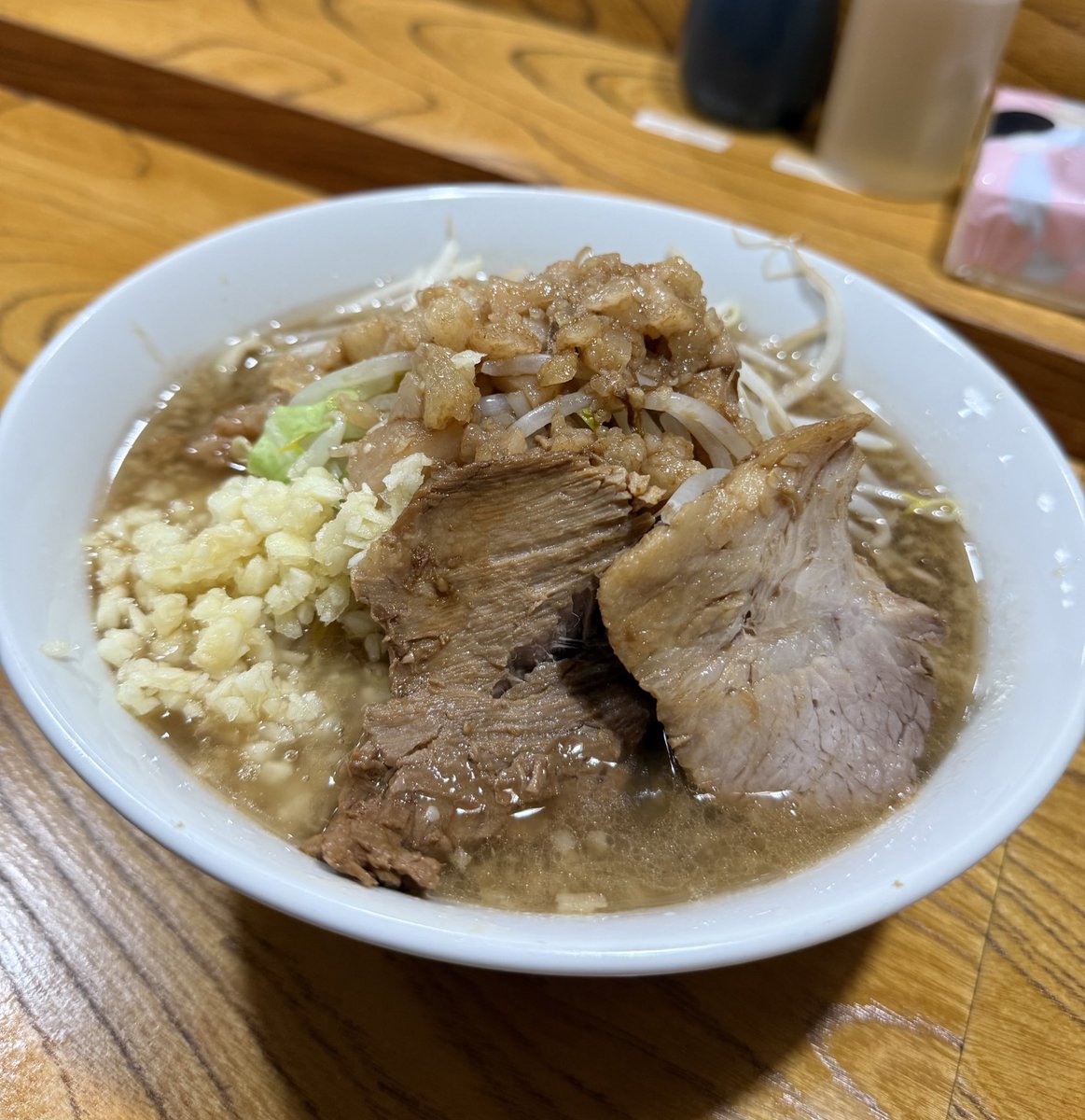 本日のランチは夢を語れ長野店。
見た目が素晴らしい✨
#ラーメン #グルメ