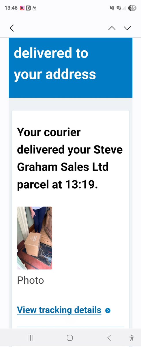 Yet another parcel delivered by #evri to the wrong address. If you are one of our suppliers and you ship using #evri we will no longer be placing orders. #stevegrahamsales