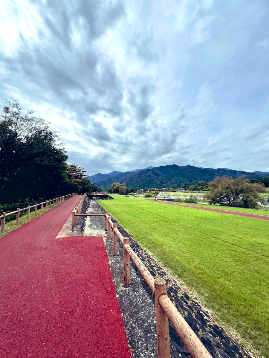 早朝草刈りをして疲れているはずが、どうしてもお気に入りの公園を久しぶりに歩きたくてウォーキング🏃‍♀️‍➡️
四季折々の草花、川のせせらぎ、鳥の鳴き声、森林浴もできて気持ちいい場所🌳
同じようにウォーキングをされている方々がすれ違う時に「こんにちは😄」と声をかけてくれるのも嬉しい☺️
